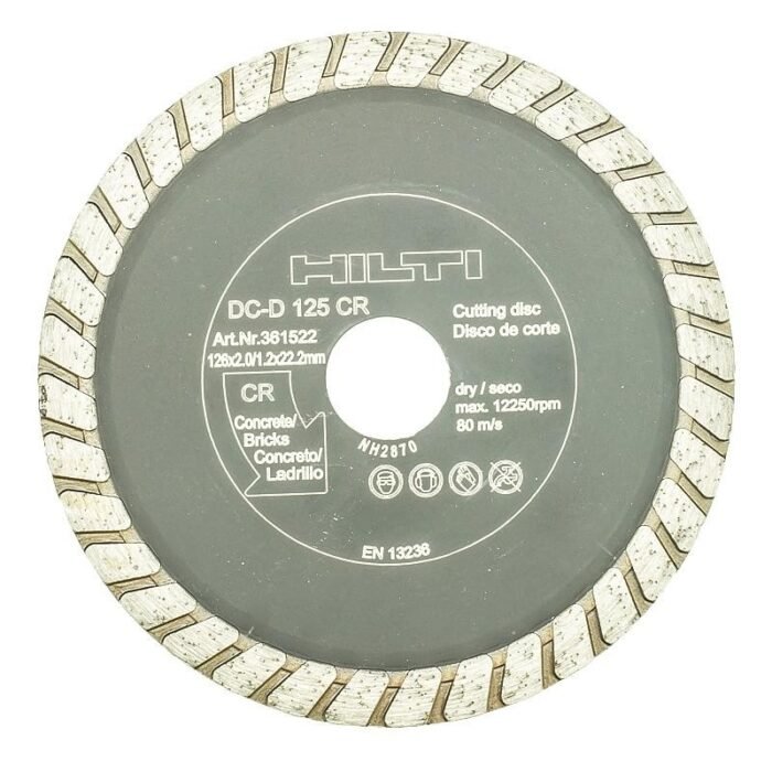 Диск алмазний Hilti DC-D 125х22,2 мм CR