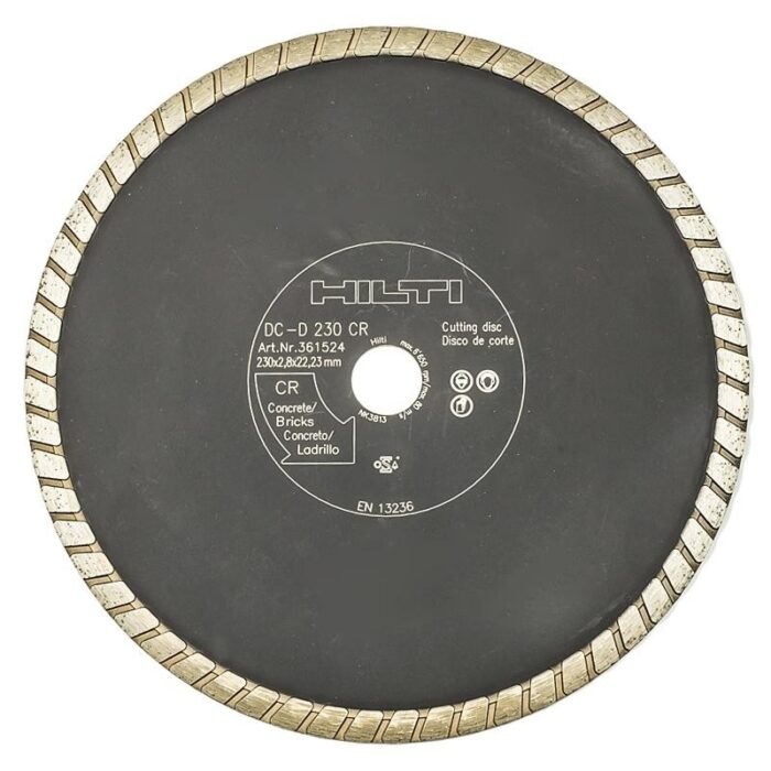 Диск алмазний Hilti DC-D 230х22,2 мм CR