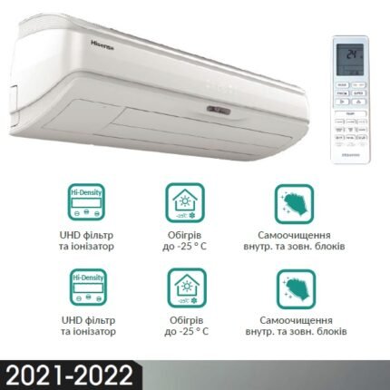 Кондиціонер Hisense Silentium Pro |QD25XU0A