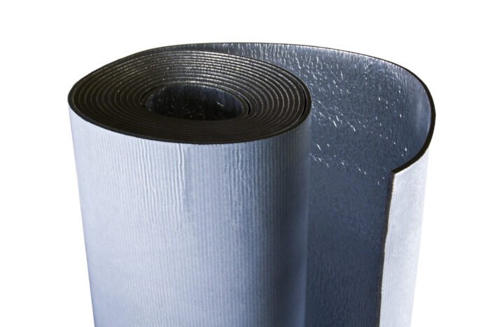 Теплоізолятор листовий К-FLEX AD Metal H-air Duct 6 (Самоклеючий з фольгою)